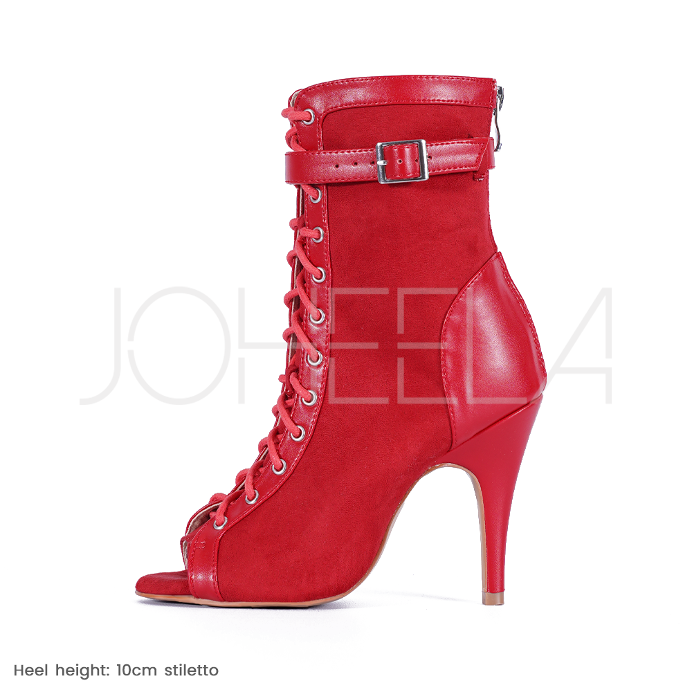 liquidación Emily Rouge - Tacón no estándar Joheela - Zapatos de baile con tacón