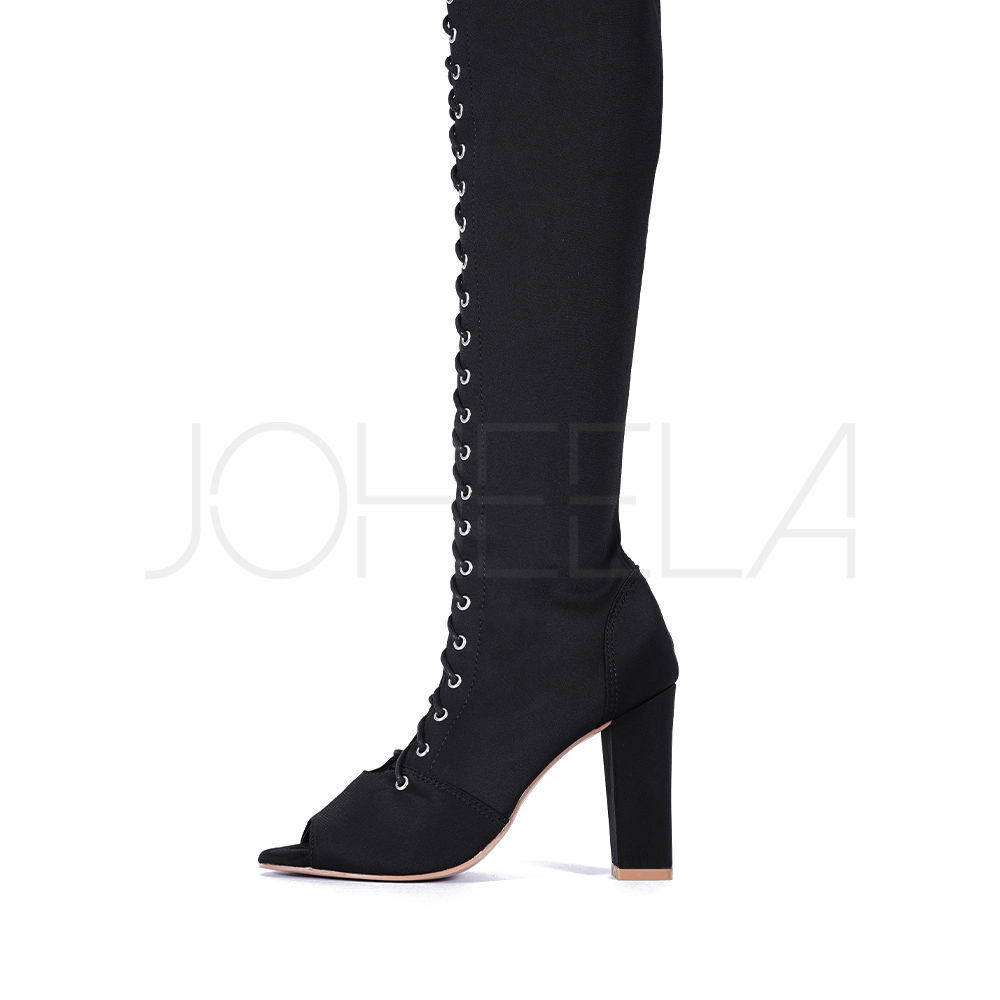 Kylie - Talon épais - Personnalisable Joheela - Heels dance shoes - Chaussure de danse talon