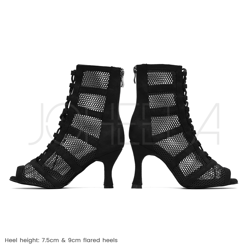 Leana - Talons évasés - Personnalisable Joheela - Heels dance shoes - Chaussure de danse talon