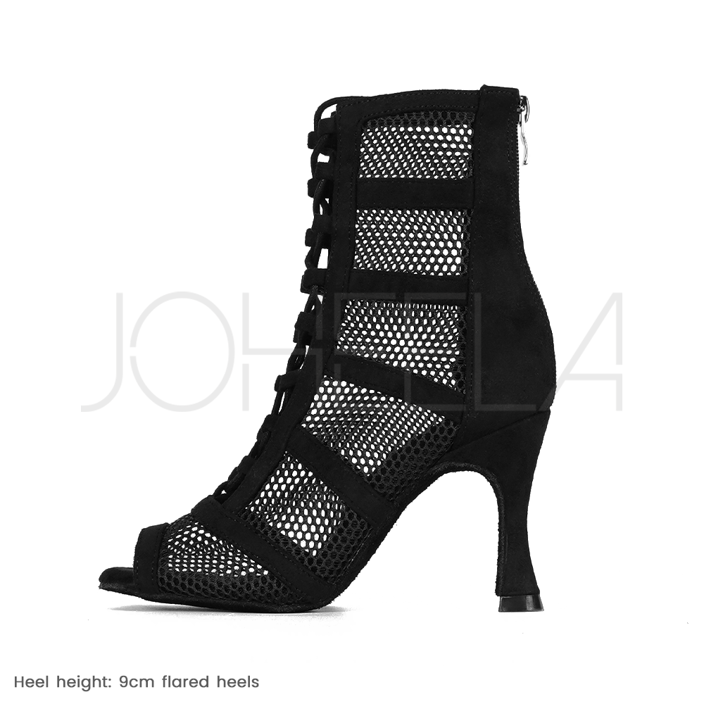 Leana - Talons évasés - Personnalisable Joheela - Heels dance shoes - Chaussure de danse talon