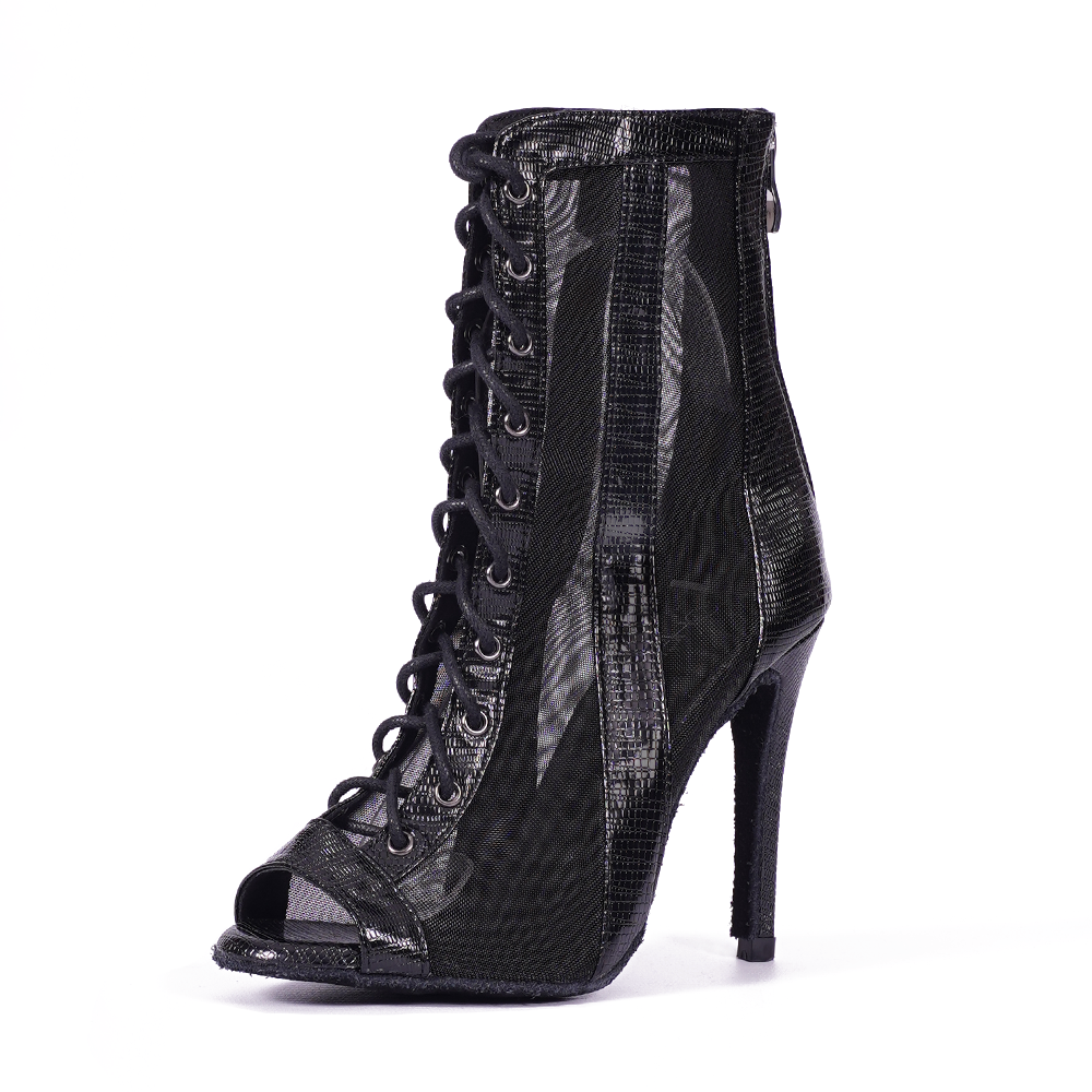 DÉSTOCKAGE Lexie noir - Talon non standard Joheela - Heels dance shoes - Chaussure de danse talon