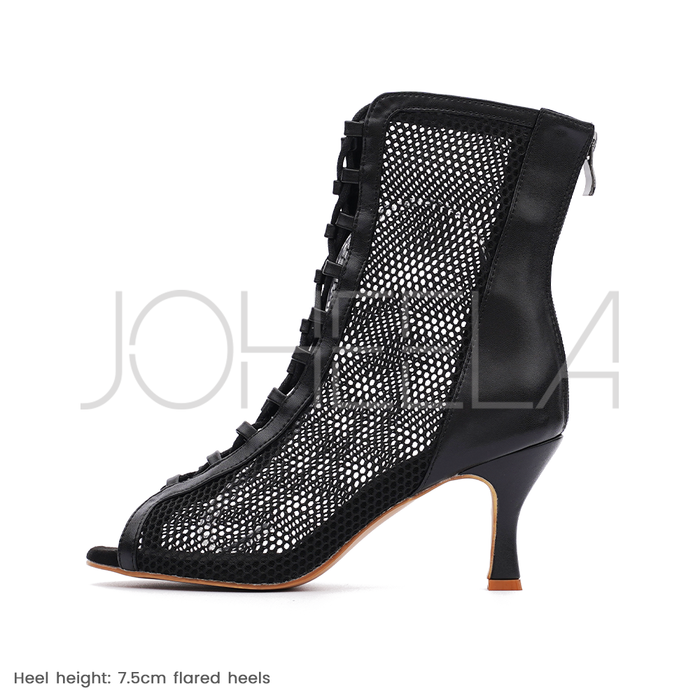 Lisa - Flared heels - Customizable Joheela - Heels dance shoes - Chaussure de danse talon