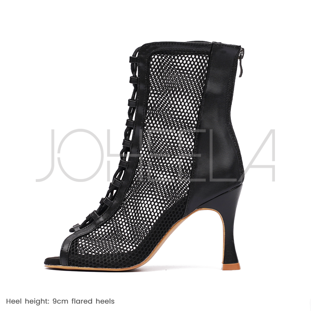 Lisa - tacones acampanada - Se puede personalizar Joheela - Zapatos de baile de tacón - Chaussure de danse talon