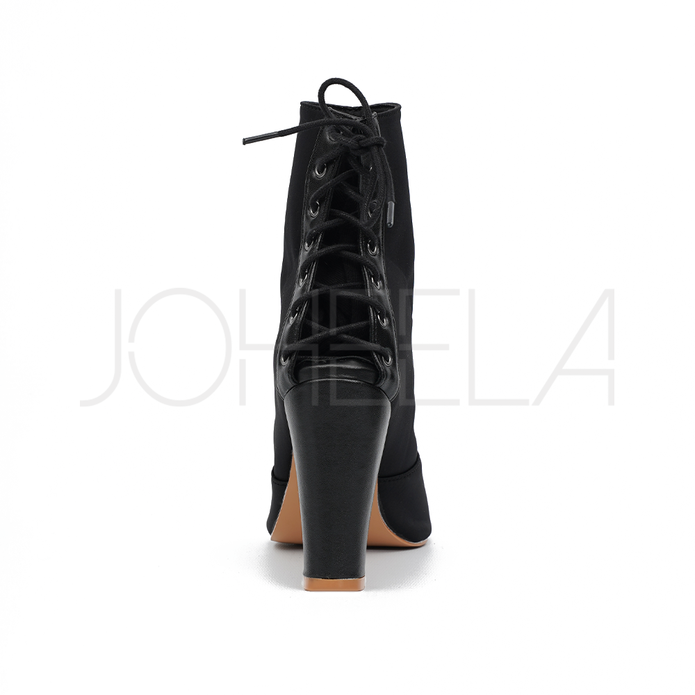 Louane black - Heel chunky - Personnalisable Joheela - Heels dance shoes - Chaussure de danse talon