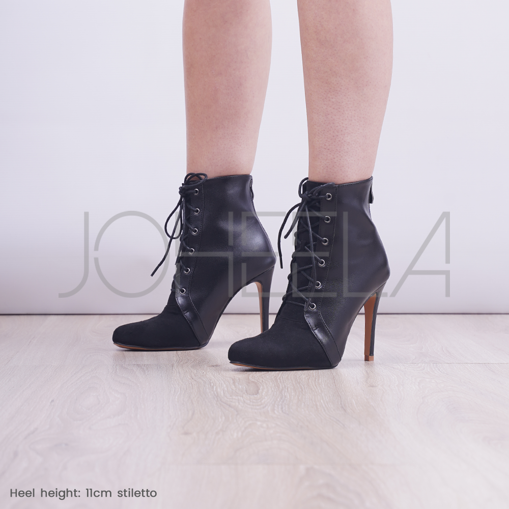 Andréa - Talon épais - Personnalisable Joheela - Heels dance shoes - Chaussure de danse talon