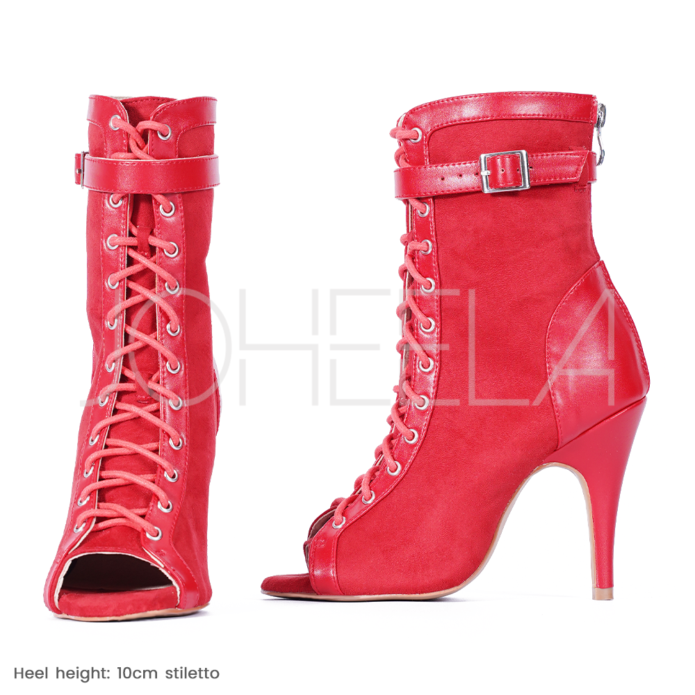 Emily Rouge - Stilettos heels - Customizable Joheela - Heels dance shoes - Heel dance shoe