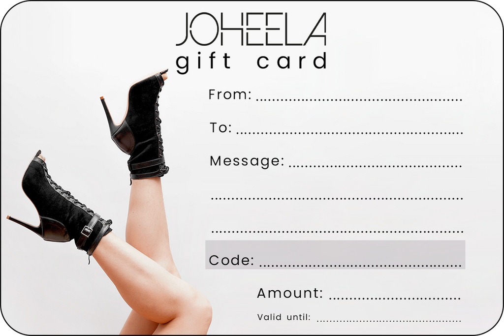 Gift card JOHEELA Joheela - Heels dance shoes - Chaussure de danse talon