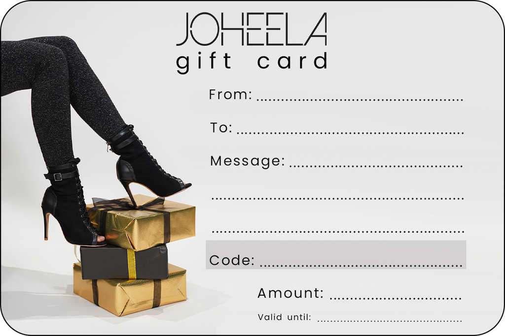 Gift card JOHEELA Joheela - Heels dance shoes - Chaussure de danse talon