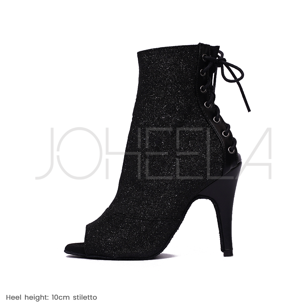Louane édition glitters - Talons stilettos - Personnalisable Joheela - Heels dance shoes - Chaussure de danse talon
